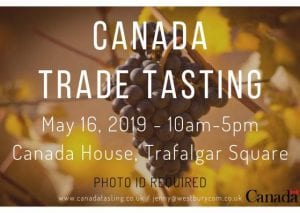 Canada Trade Tasting