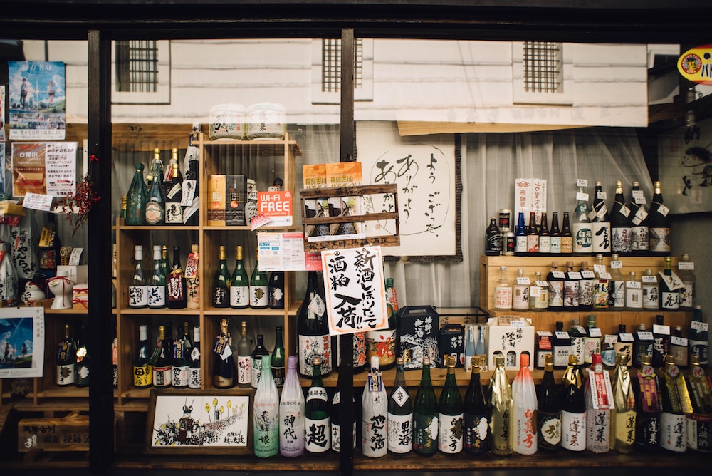 Soaking up sake