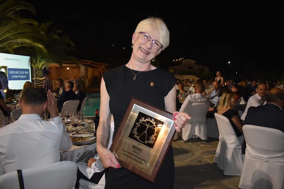 Caroline Gilby MW awarded Wine Personality of the Balkans 2022