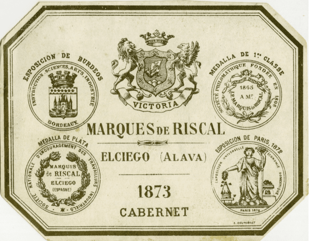 Rioja through its wine labels