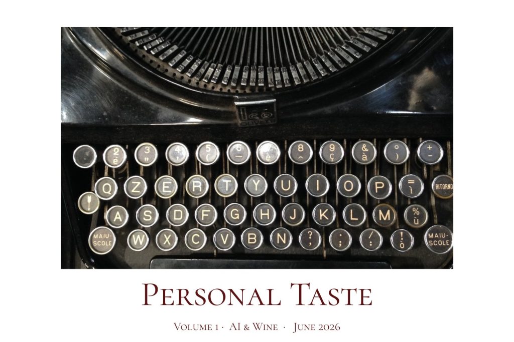 From the Chair: Personal taste